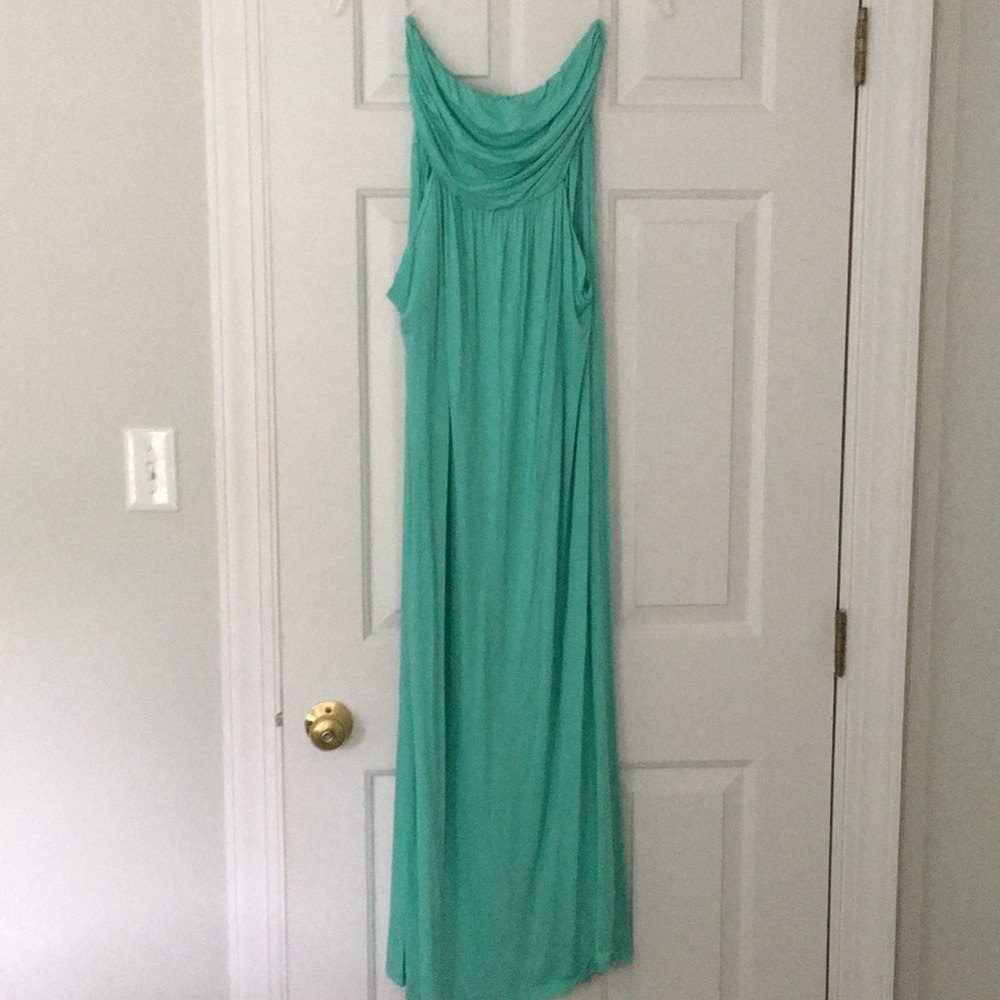 Mint green maxi